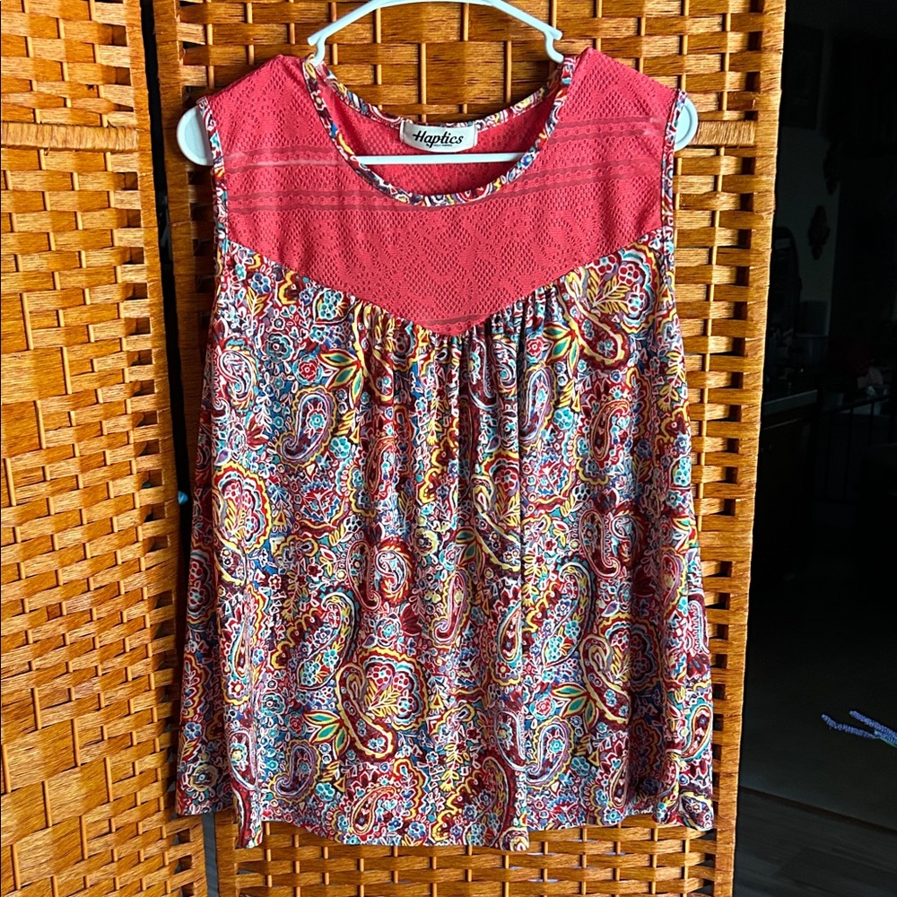 Haptics, colorful top